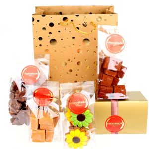 Luxe chocolade in tas