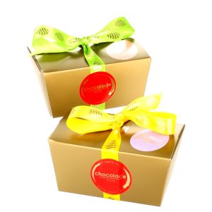 Doosje met luxe paaseitjes