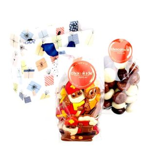 Tasje met Sinterklaaschocolade