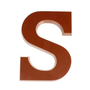 Kleine vegan chocoladeletter (lactosevrij)