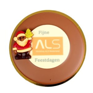 Kerstgeschenk met bedrijfslogo