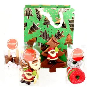 Leuk chocolade kerstpakket
