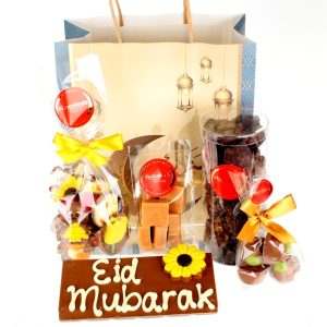 Chocoladegeschenk Eid Mubarak