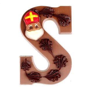 Luxe chocoladeletter melk