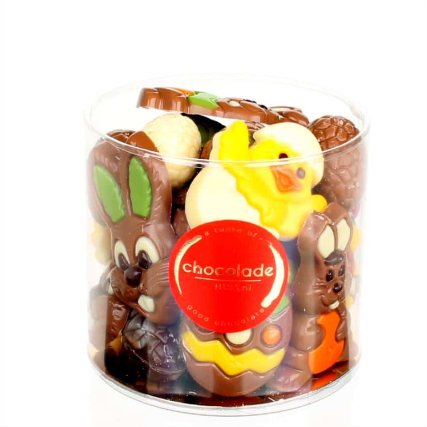 Paaschocolade in koker 375 gram