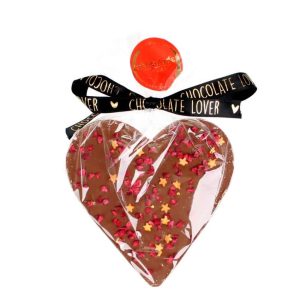 Chocolade hart (per brievenbuspost)