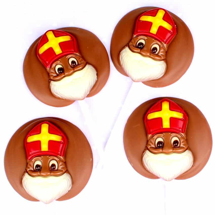 Chocolade Sinterklaaslolly (10 sts)